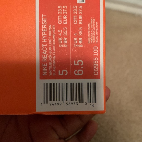 NIKE REACT HYPER-SET VOLLEYBALL SHOES - Picture 4 of 4